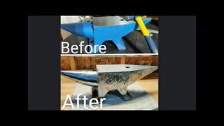 How to Prep a 66lb VEVOR Anvil from eBay for Blacksmithing