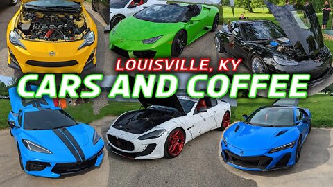 Cars and Coffee at Cox Park, Louisville, KY