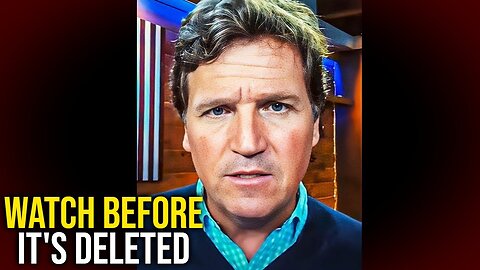 Tucker Carlson's LAST WARNING "I've Kept TERRIBLE Things Quiet"