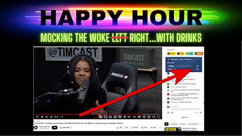 Happy Hour: Candace Owens LOSES HER MIND over Steven Crowder and Daily Wire, reacting to TimcastIRL