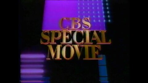 CBS SPECIAL MOVIE - Intro (1988) [#thriftrips #VHSRIP #theVHSinspector]