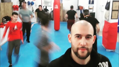 xristos lykourgos training shots jeet kune do