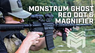 Monstrum Ghost Red Dot & Magnifier