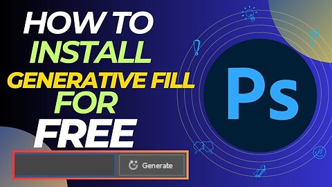 How to Install Adobe Generative Fill in Photoshop Beta 2023 for free