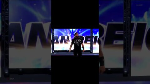 WWE 2k22 Roman Reigns Entrance #shorts