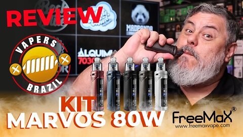 Freemax Marvos 80W kit - O mais novo da Linha Marvos - PTBR