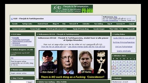 K10.dk aká Frank Jørgensen - Another Danish Controlled Opposition Psyop Traitor! [15.09.2023]