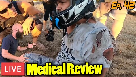 🔴LIVE Motorcycle Class / Reviewing This Terrible Motorcycle Crash / Riding SMART 42
