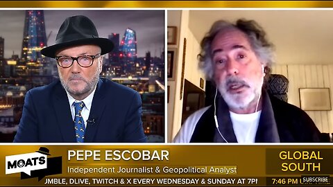 GEORGE GALLOWAY w/ Journalist PEPE ESCOBAR On Likely Response To Israel's Attack & Ukraine