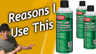 Consider These Uses Using This CRC Power Lube High Performance Lubricant Spray, Product Links