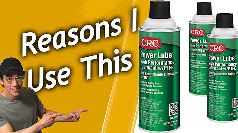 Consider These Uses Using This CRC Power Lube High Performance Lubricant Spray, Product Links