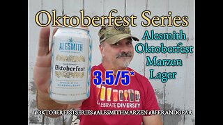 Oktoberfest Series: Alesmith Oktoberfest Marzen 3.5/5*