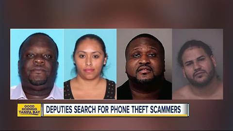 Group attempts to steal over $100K of merchandise in state-wide cell phone theft