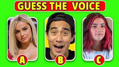 Guess the Meme Voice of Your Favorite Youtuber or Tiktokker