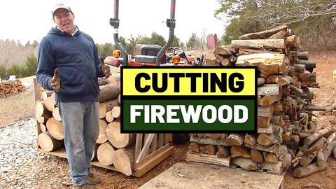 #108 Cutting Firewood & Tractor Upgrade Reveal