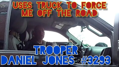 Endangering My Life For "My Safety". State Trooper Daniel Jones. Mass State Police.