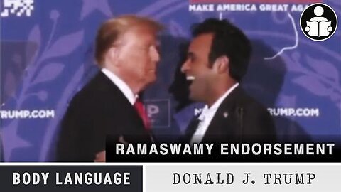 BODY LANGUAGE: TRUMP, RAMASWAMY'S EDORSEMENT [2024-01-22] - MANDY O'BRIEN (VIDEO)