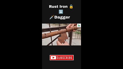 Rust Iron to Royal dagger journey 🗡️ ll #sword #royal #restoration #dagger #knights #creatorcraft