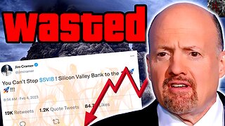 Jim Cramer STRIKES AGAIN! Silicon Valley Bank FAIL Predicted By the Mad Money Profit! EPIC Collapse!