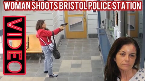 Woman Shoots Bristol Police Station Lobby EXCLUSIVE FOOTAGE