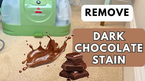 How to Remove Dark Chocolate from Carpet