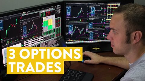 [LIVE] Day Trading | I Made 3 Options Trades in Only 12 Minutes