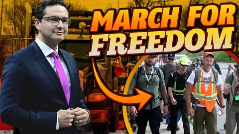 Pierre Poilievre Walks For Freedom With James Topp!