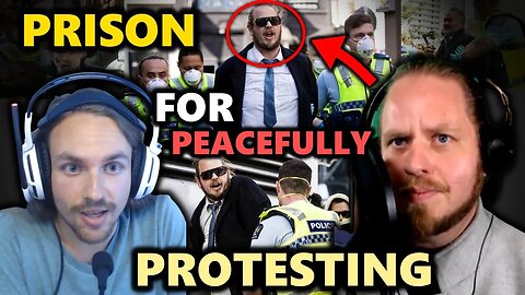15 Year Journalist Arrested For Peaceful Protest In New Zealand - Full Interview With Vinny Eastwood