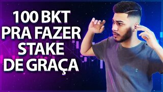 GANHE AGORA 100 BKT PRA SACAR OU FAZER STAKE - BLOCKTANE