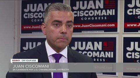 Juan Ciscomani Election Night Arizona House Rep. District 6