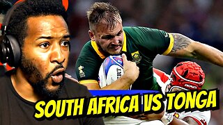 South Africa v Tonga | 2023 Rugby World Cup Highlights | Reaction!