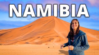 Dramatic and Desolate Namib Desert and Wildlife in Walvis Bay, Namibia 🦁🌵