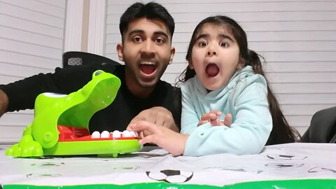 Evana VS Brother Pretend Play with Crocodile Dentist Challenge!!!