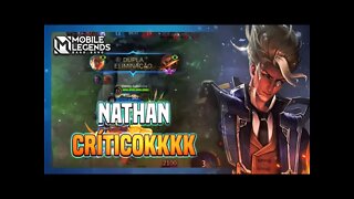 JOGUEI COM O SIZE E O YEEC E FIZ NATAN CRÍTICO NA RANKED DELES KKKKKKKKK | Mobile Legends