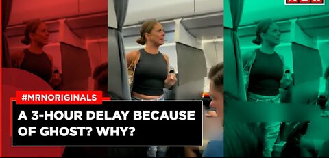 Viral Video | US Women Claims To See Something Unreal In Fight |US Viral Video American Airlines