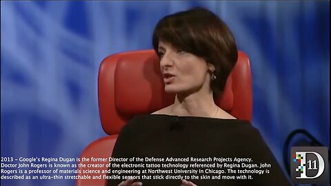 Mark of the Beast | "We Got to Do Alot of Epic SH$% When I Was At DARPA. What We Plan to Do Is to Advance A Tattoo That Could Be Used for Authentication. Vitamin Authentication...Has a Small Chip Inside of It." - Google's Regina Dugan