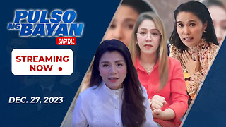 LIVE | Pulso ng Bayan kasama sina Admar Vilando at Jade Calabroso | Disyembre 27, 2023