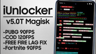 iUnlocker v5.0T | DESBLOQUEIE E DE UM BOOST DE FPS NOS SEUS JOGOS! | ROOT