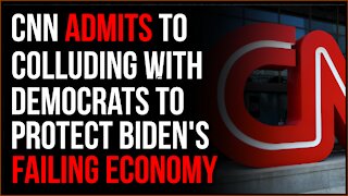 CNN Says Media IS COLLUDING With Democrats To Save Biden's Failing Polls