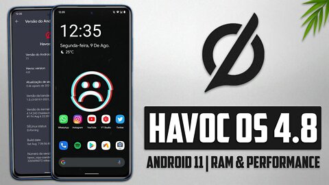 Havoc-OS ROM v4.8 | Android 11 | MENOR CONSUMO DE RAM E MELHORIA NA PERFORMANCE!