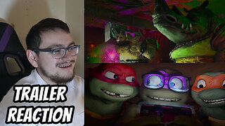 Teenage Mutant Ninja Turtles: Mutant Mayhem Official Teaser Trailer Reaction