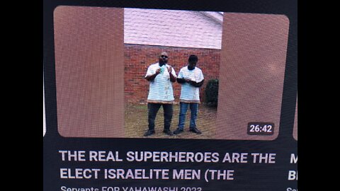 HEBREW ISRAELITE MEN ARE THE GREATEST SUPERHEROES!!! FIGHTING FOR RIGHTEOUSNESS WORLDWIDE!!!