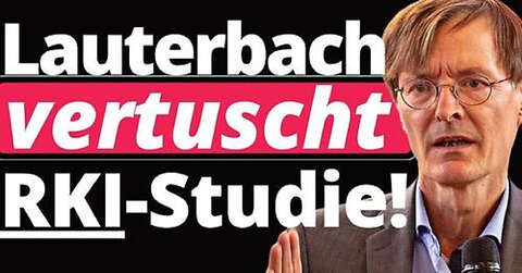Kanzleramt: Lauterbachs Stuhl wackelt!