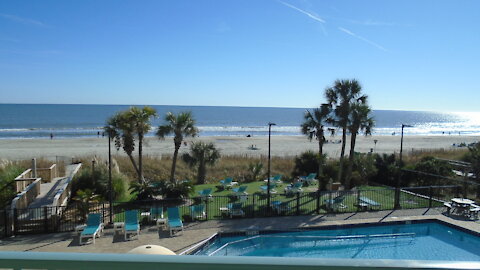 Lovely Oceanfront Resort Condo in Myrtle Beach South Carolina