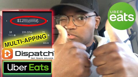 UBER EATS & DISPATCH DELIVERY I MADE ____? MULTI APPING | FULL TIME DRIVER | DAILY EARNINGS REVIEW