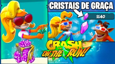 Como Ganhar Cristais no Crash On The Run