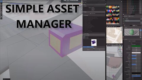 Blender - Simple Asset Manager [addon]