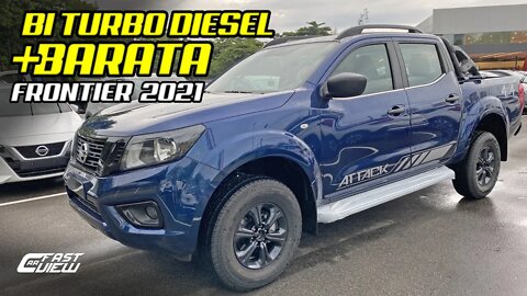 NISSAN FRONTIER ATTACK 4X4 BI TURBO DIESEL 2021! Fast Car View