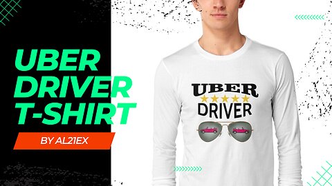 5 Gold Star Uber Driver" t-shirt