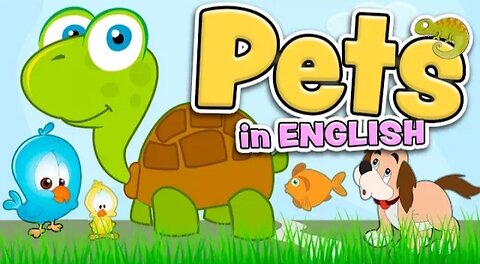 PETS in English for kids